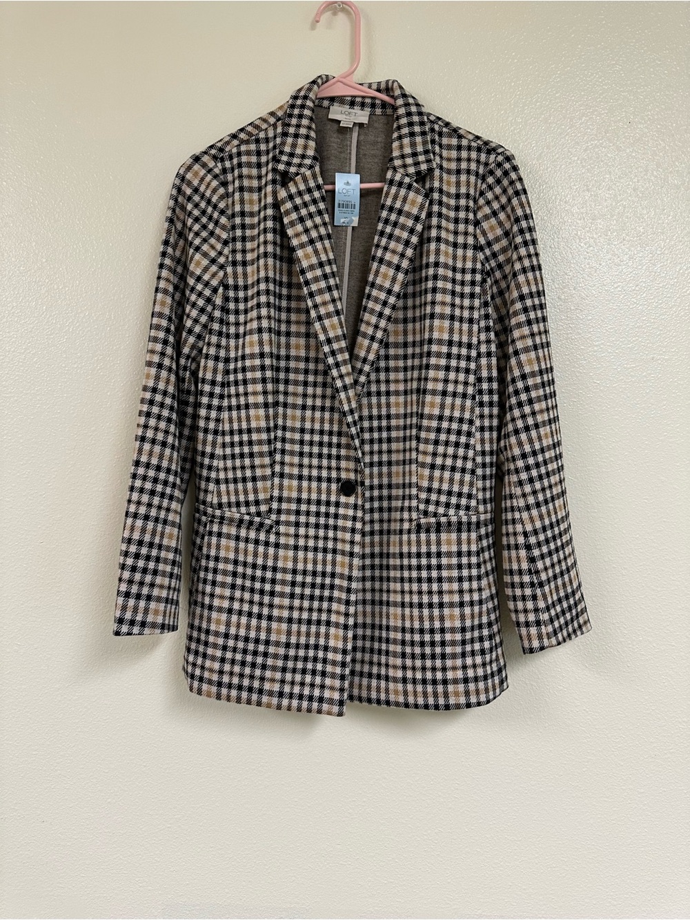 Loft Outlet Petite Plaid Blazer